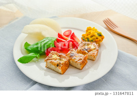 厚揚げの和風マヨチーズ焼き 厚揚げの和風マヨチーズ焼き 131647811