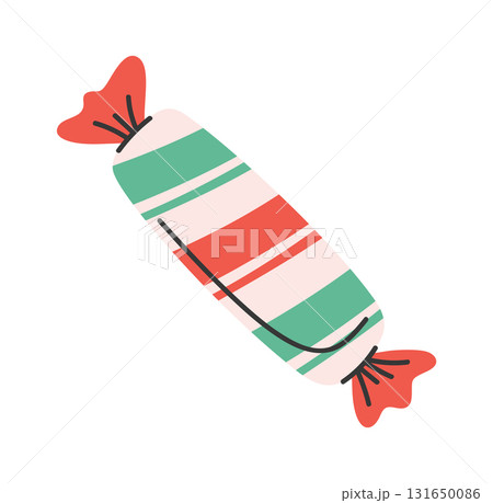 Wrapped prolonged caramel candy sweets Wrapped prolonged caramel candy sweets 131650086