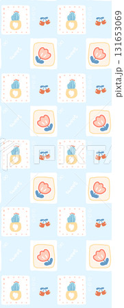 Assorted Handpainted Floral And Nature Patterned Decorative Paper Collection 131653069