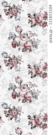 Assorted Handpainted Floral And Nature Patterned Decorative Paper Collection 131653104