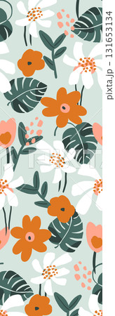Assorted Handpainted Floral And Nature Patterned Decorative Paper Collection 131653134