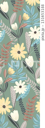 Assorted Handpainted Floral And Patterned Decorative Paper Collection 131653188