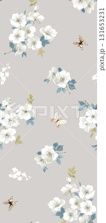 Assorted Handpainted Floral And Patterned Decorative Paper Collection 131653231