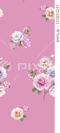 Assorted Handpainted Floral And Patterned Decorative Paper Collection 131653241