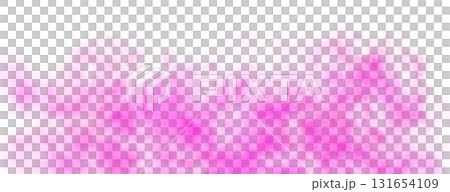 Vibrant pink smoke texture on transparent background, dense cloud rising upward with soft gradient and realistic depth Vibrant pink smoke texture on transparent background, dense cloud rising upward with soft gradient and realistic depth 131654109