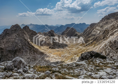 Alpine Landscape in Albanian Alps Highlands 131654120