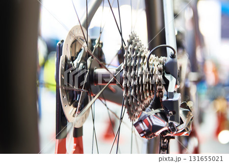 Derailleur gears of bicycle 131655021