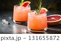 Summertime Sips: Refreshing Paloma Cocktails with Grapefruit 131655872