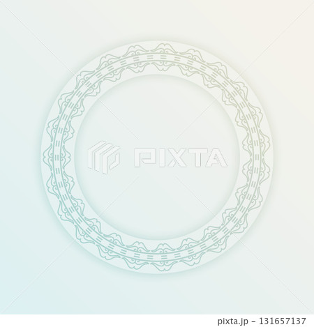 mandala style ethnic border frame for indian wedding card mandala style ethnic border frame for indian wedding card 131657137
