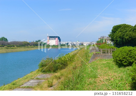 埼玉県久喜市権現堂川沿い2025年10月 131658212