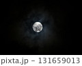 雲に隠れた月 131659013