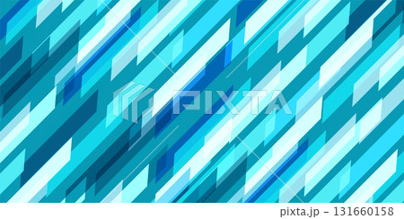 青　テクノロジー　デジタル　模様　背景 131660158