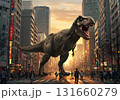 迫力満点！リアルな草食恐竜アルゼンチノサウルスの生態シーン 131660279