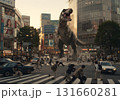 迫力満点！リアルな草食恐竜アルゼンチノサウルスの生態シーン 131660281