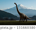 迫力満点！リアルな草食恐竜アルゼンチノサウルスの生態シーン 131660380