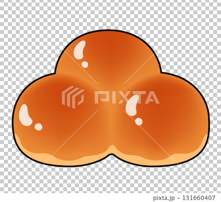 三色麵包圖標 131660407