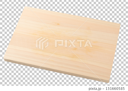透明背景上有污漬的木製切菜板（png） 131660585