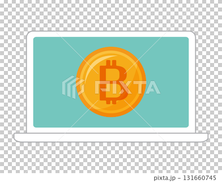 比特幣圖示虛擬貨幣 131660745