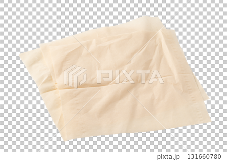 透明背景(png)に竹製のティッシュペーパー 透明背景(png)に竹製のティッシュペーパー 131660780