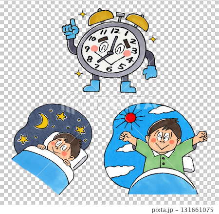 鬧鐘角色：睡夢中醒來的男孩 131661075