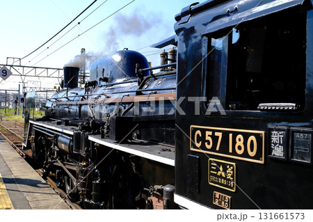 今日も走るぞ 出発進行 SLばんえつ物語号 今日も走るぞ 出発進行 SLばんえつ物語号 131661573
