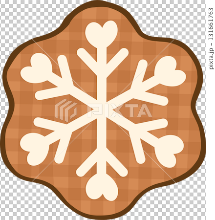 Gingham Christmas Snowflake Gingerbread Cookie Hand Drawn, Coquette Preppy Christmas Gingham Christmas Snowflake Gingerbread Cookie Hand Drawn, Coquette Preppy Christmas 131661763