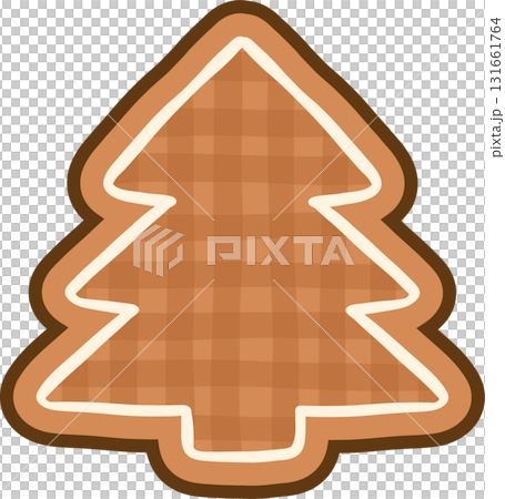Gingham Christmas Gingerbread Tree Cookie Hand Drawn, Coquette Preppy Christmas Gingham Christmas Gingerbread Tree Cookie Hand Drawn, Coquette Preppy Christmas 131661764