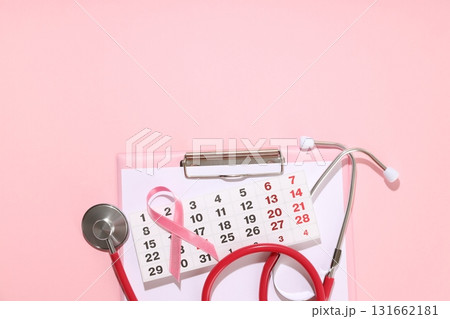 Calendar highlights important dates for breast cancer awareness Calendar highlights important dates for breast cancer awareness 131662181