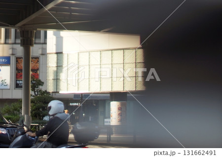 夕焼けの街とライダー 夕焼けの街とライダー 131662491