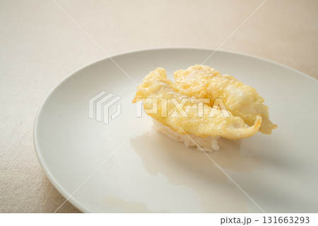 鯛の天ぷら寿司 131663293