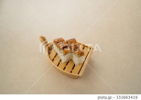 煮穴子の押し寿司 131663419