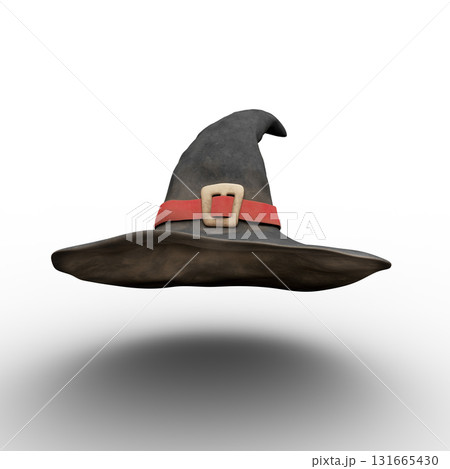 Witch or Wizard Magic Hat. 3D Illustration. File with Clipping Path. Witch or Wizard Magic Hat. 3D Illustration. File with Clipping Path. 131665430