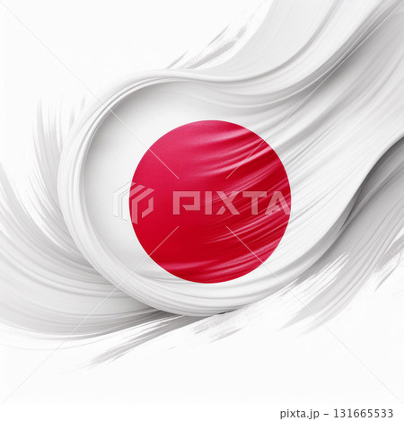 日本国旗,日の丸,Generative AI AI画像 131665533