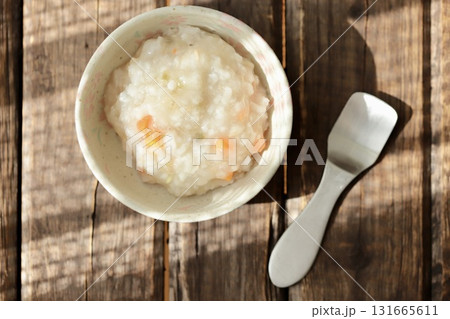カミカミ期の子の為の5倍粥 9ヶ月赤ちゃんの離乳食 カミカミ期の子の為の5倍粥 9ヶ月赤ちゃんの離乳食 131665611
