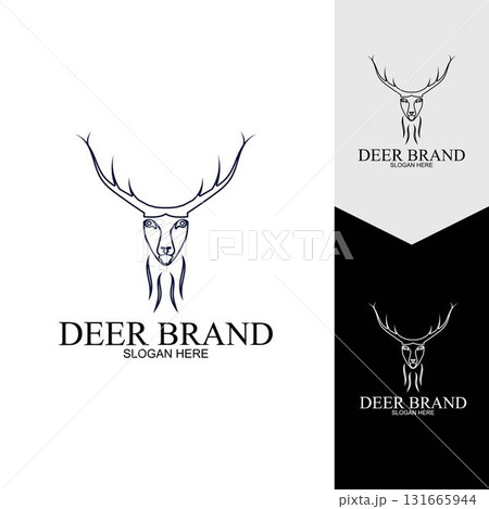 Deer vector icon illustration design 131665944