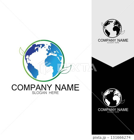 3D digital globe logo design. icon vector illustration. This logo is suitable for global company world technologies and media and publicity agencies 3D digital globe logo design. icon vector illustration. This logo is suitable for global company world technologies and media and publicity agencies 131666274