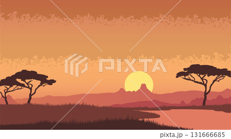 Sunset Dreams of the Savanna Sunset Dreams of the Savanna 131666685