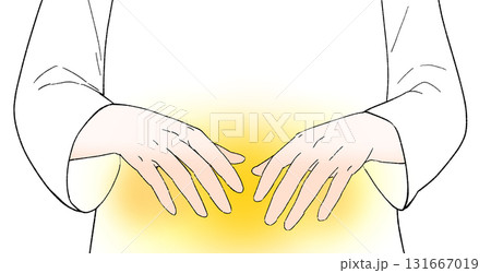 ヒーリングしている人をイメージしたイラスト ヒーリングしている人をイメージしたイラスト 131667019