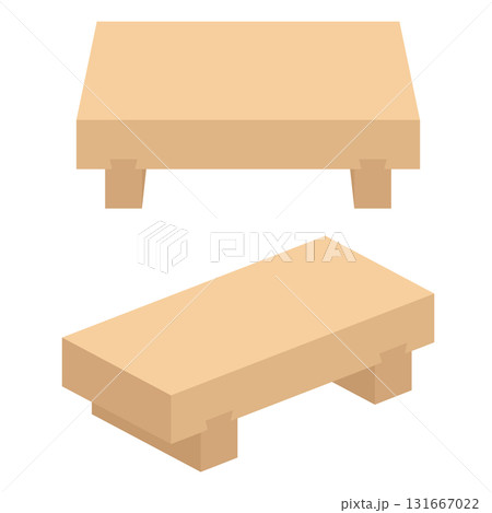 寿司下駄のイラスト 131667022