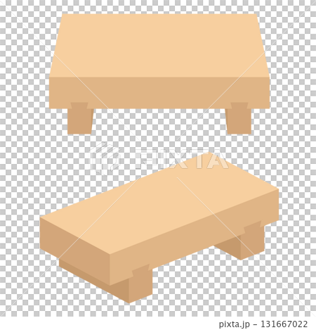 寿司下駄のイラスト 131667022