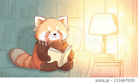 読者するレッサーパンダ 131667039