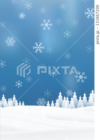 雪　クリスマス　冬　光　背景 131667200