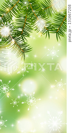 雪　クリスマス　冬　光　背景 131667208