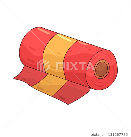 illustration of Wrapping Paper Roll 131667726