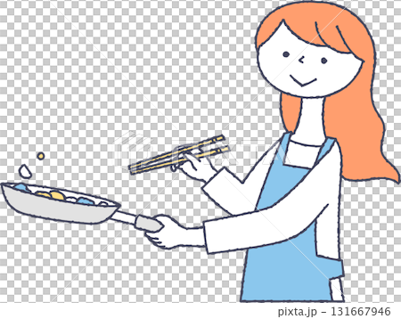Woman cooking 131667946