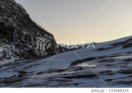 Norwegian winter landscape 131668224