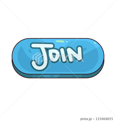 illustration of Join button 131668655