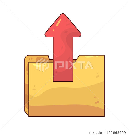 illustration of Upload illustration of Upload 131668669