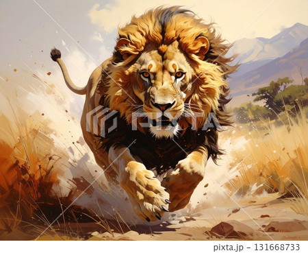 ライオン 131668733