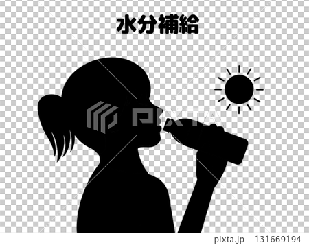 水分補給 131669194